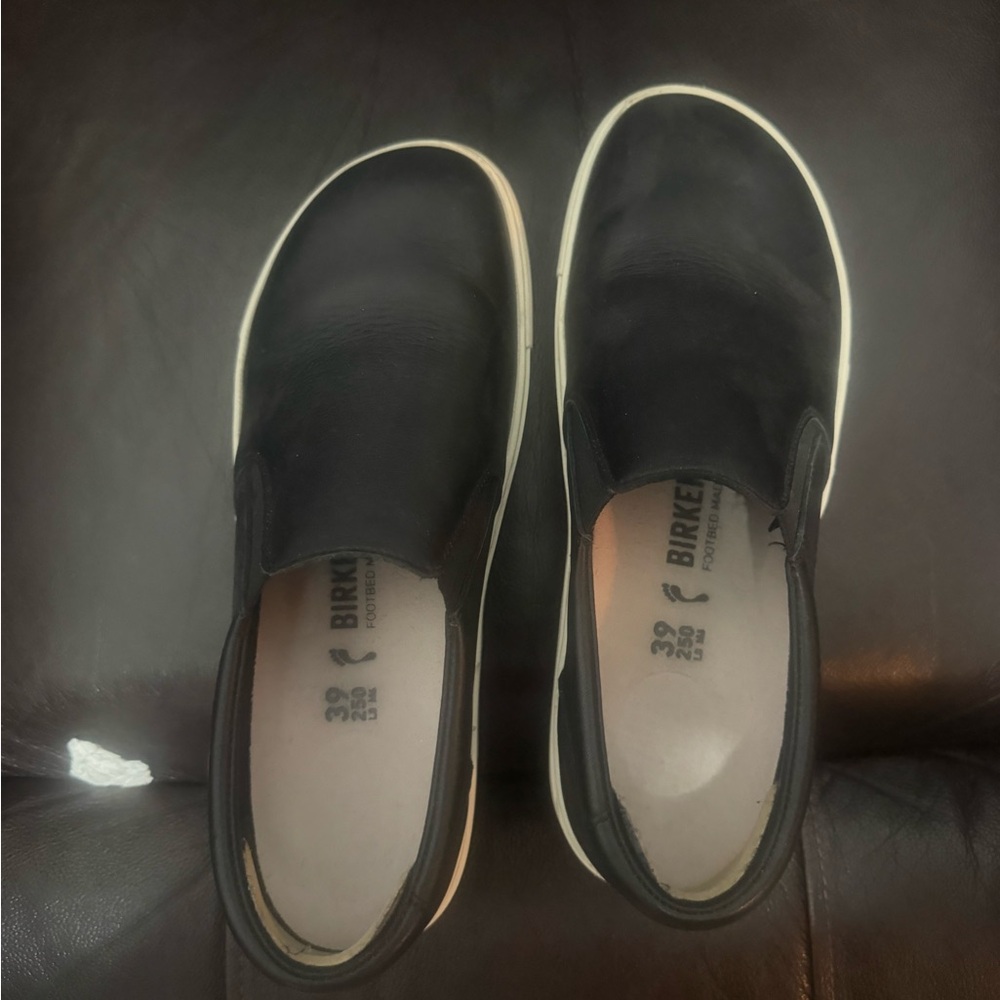 Birkenstock Black Women's Slip-On Loafers
